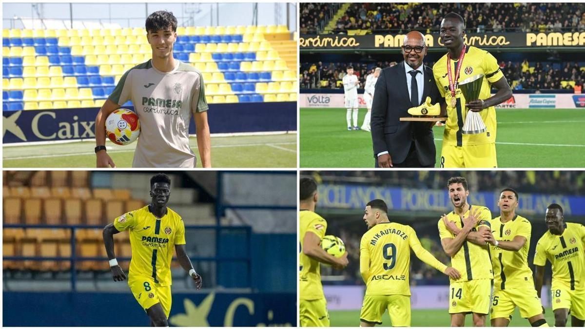El plan del Villarreal en el centro del campo de cara a la Champions con Carlos Maciá, Pape Gueye, Alassane Diatta y Santi Comesaña.
