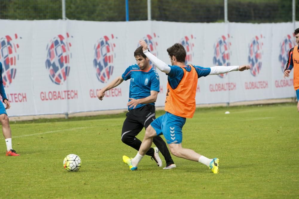 Entrenamiento del Real Oviedo