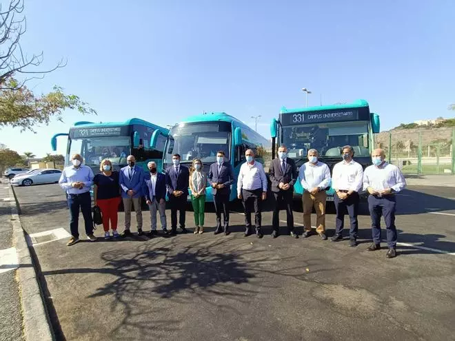 Tres guaguas directas conectarán Puerto de Mogán, Doctoral y Teror con la ULPGC