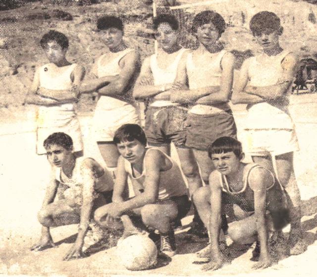 Equipo subcampeon provincial infantil 1972