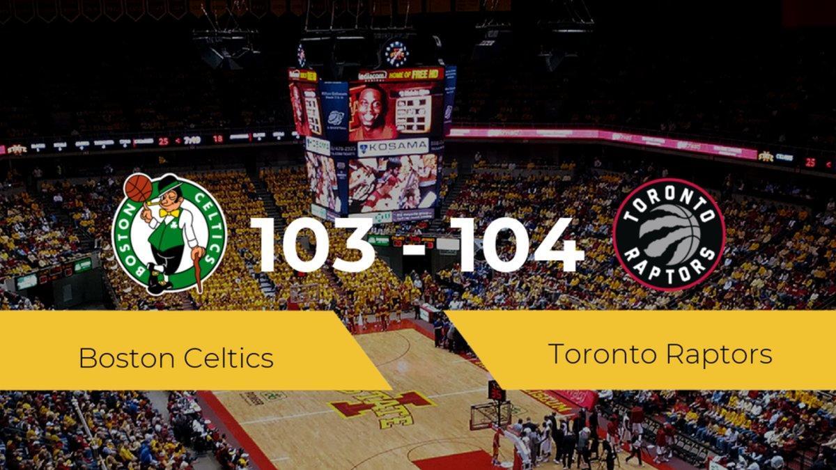 Toronto Raptors vence a Boston Celtics (103-104)
