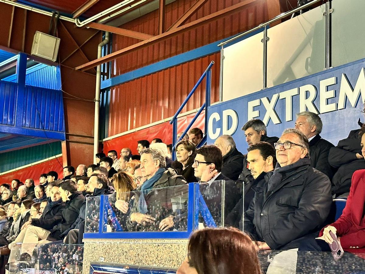 Alberto Núñez Feijóo, en el palco.