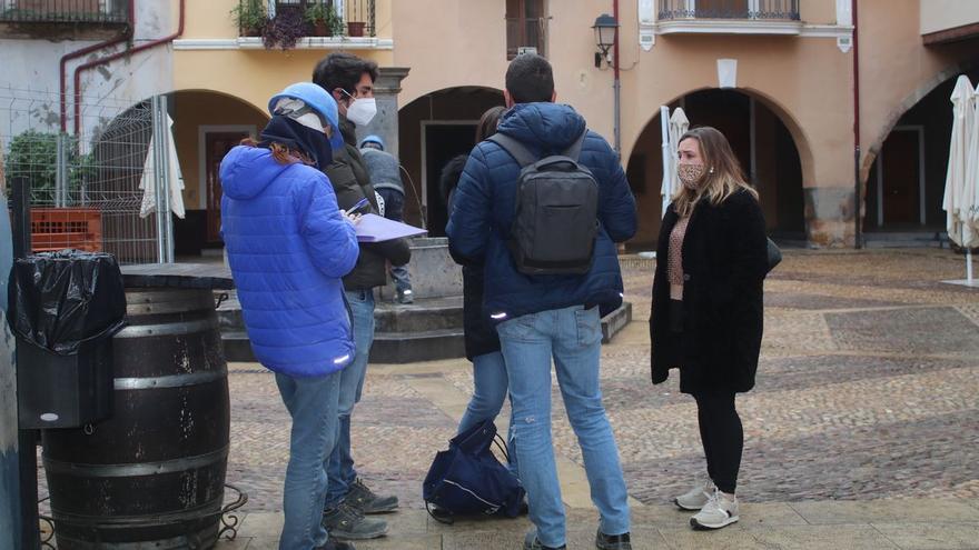 La concejala de Promoción Económica, Maria Baila, ha supervisado este martes las obras en la antigua prisión de Onda.