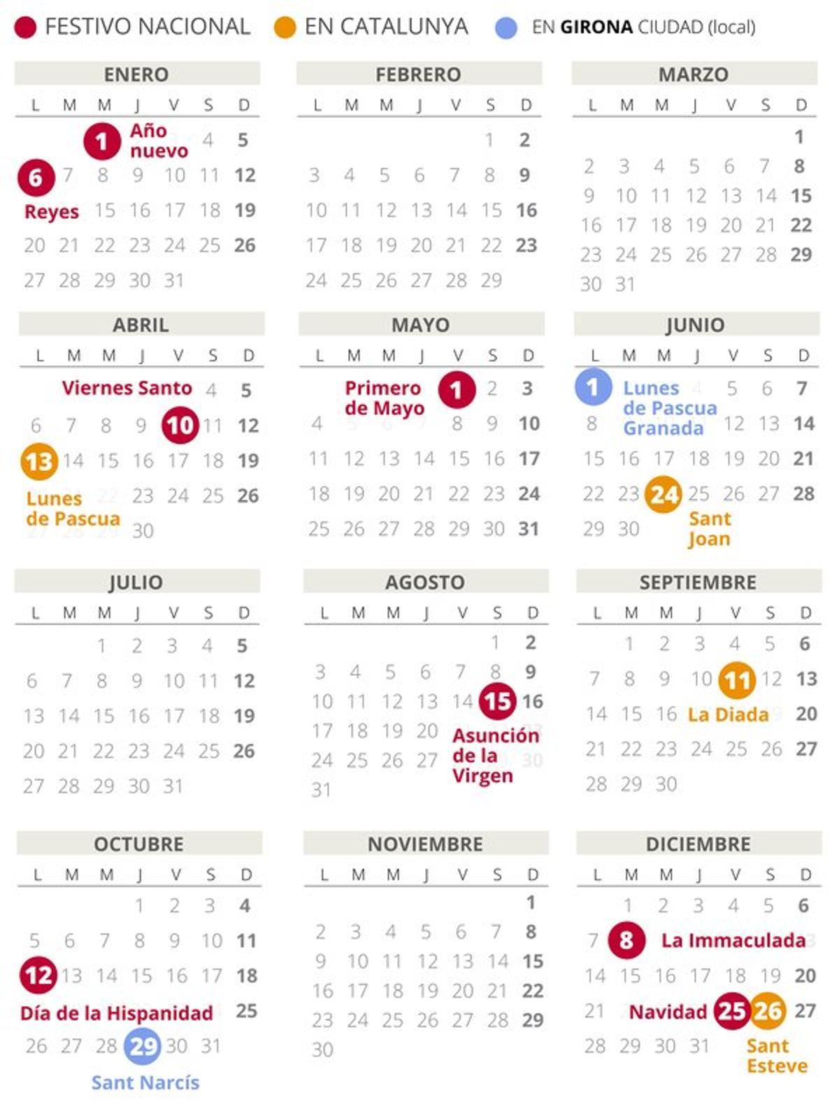 calendario-laboral-2020-girona