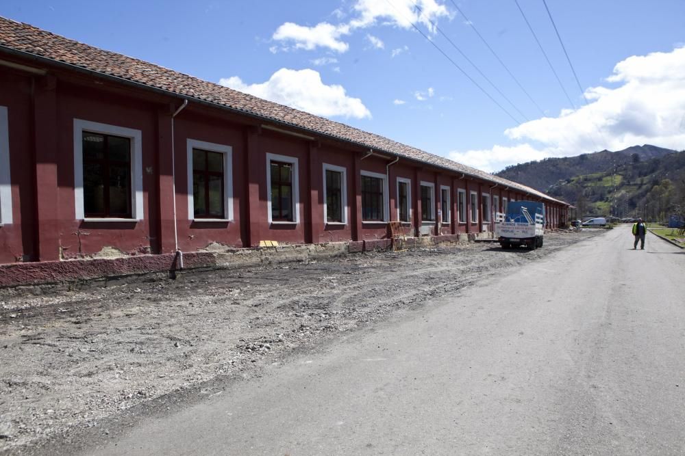 Visita al Pozu Sotón del Colegio de Ingenieros Superiores de Minas, Escuela de Ingeniería de Minas y olegia de Ingenieros Técnicos de Minas