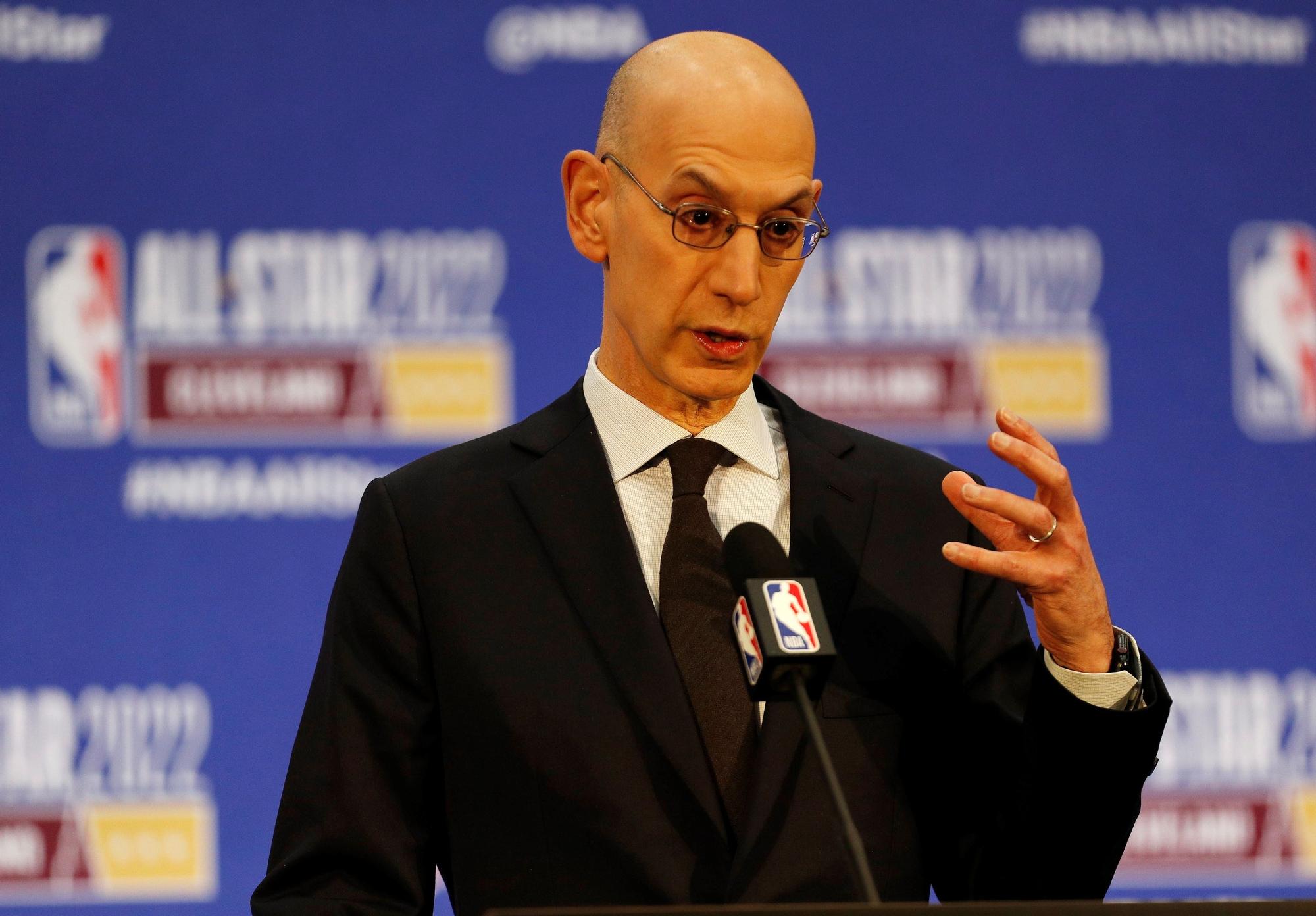 Adam Silver, el comisionado de la NBA