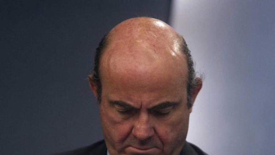 Luis de Guindos, ministro de Economía.