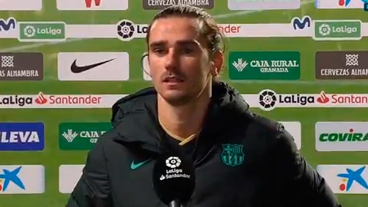 Griezmann: "Estoy muy contento por el trabajo del equipo"