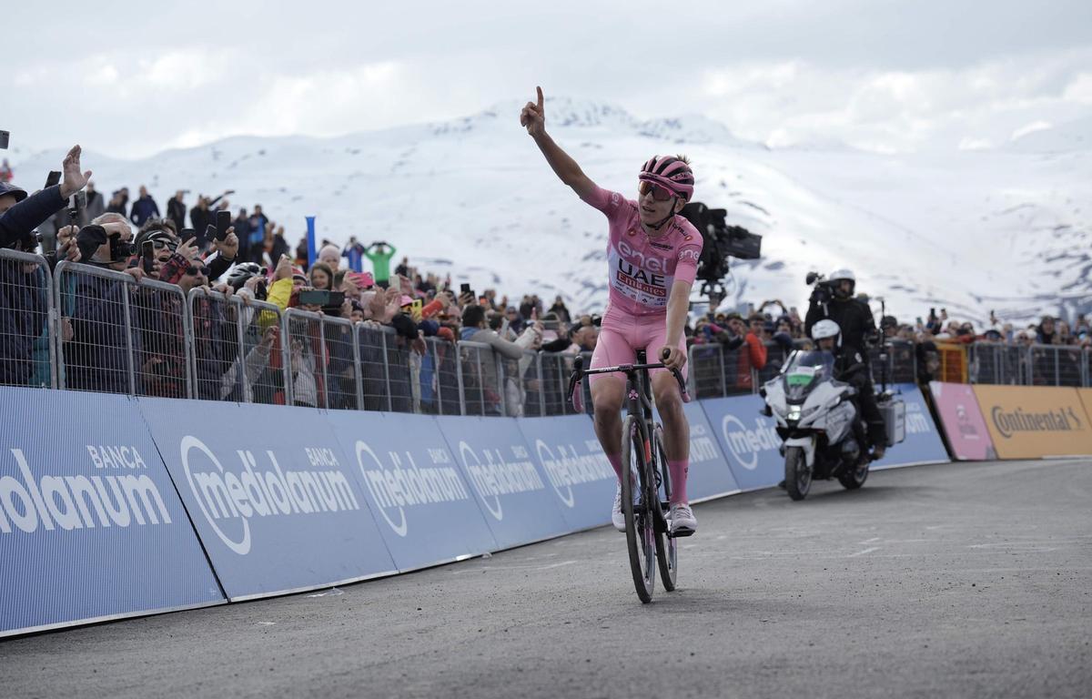 Pogacar se impuso en la etapa reina