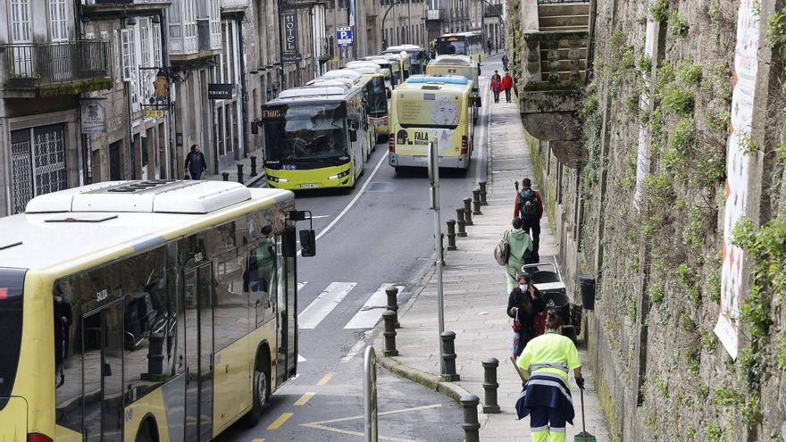 Cinco millones de personas se movieron en autobús urbano por Galicia en junio