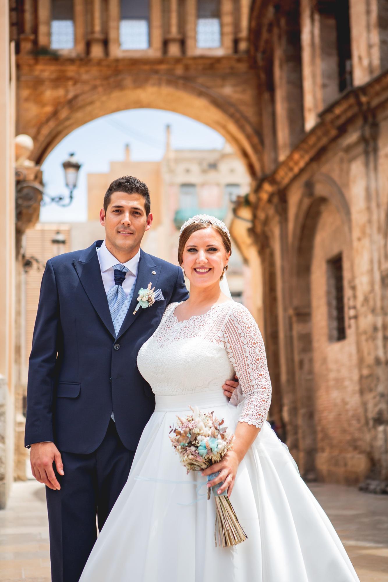 Boda de Carla Esteve, Corte de Honor 2013 y nieta de un histórico de las Fallas