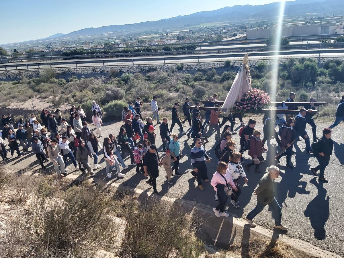 Romería de la Virgen de la Salud en La Hoya.