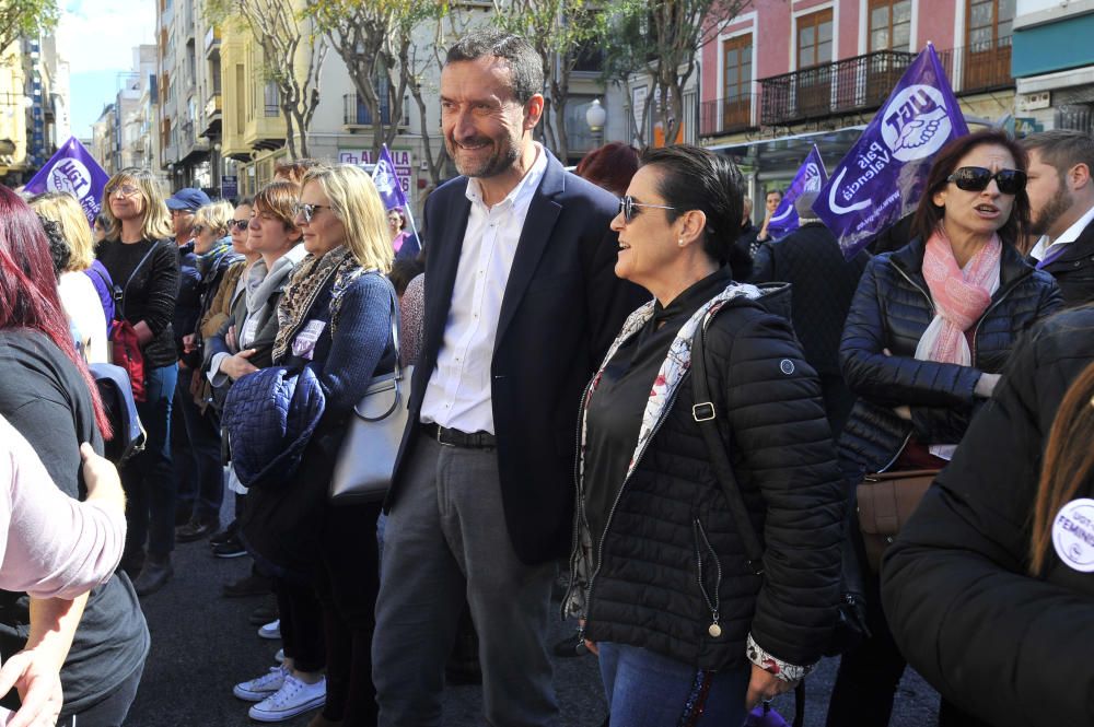 Las imágenes del 8M en Elche