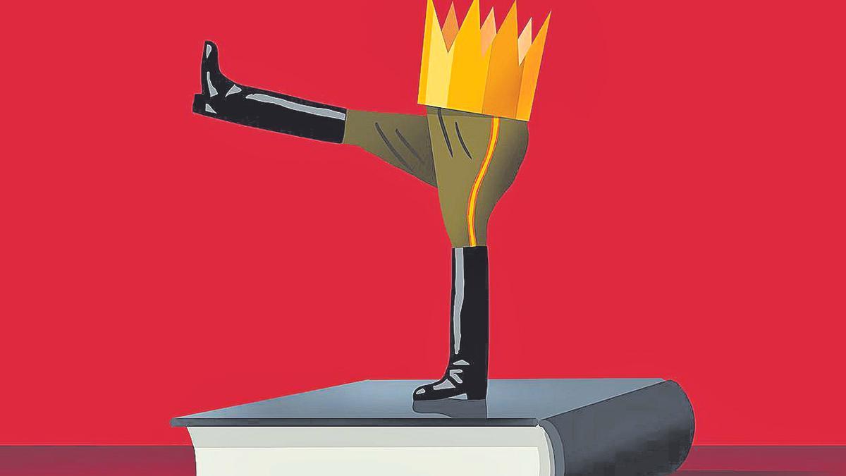 Ilustración: Franco en la Corona