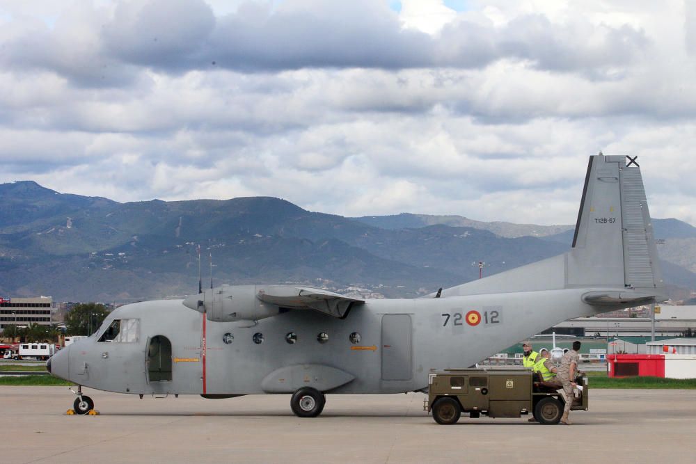 Los mejores pilotos de combate se reúnen en Málaga para mejorar sus habilidades y entrenarse al mando de los F-18