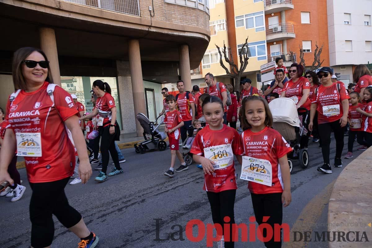 Marcha de la ONG Delwende en Caravaca