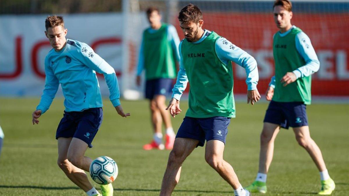 Imagen de archivo de Pol Lozano en un entrenamiento