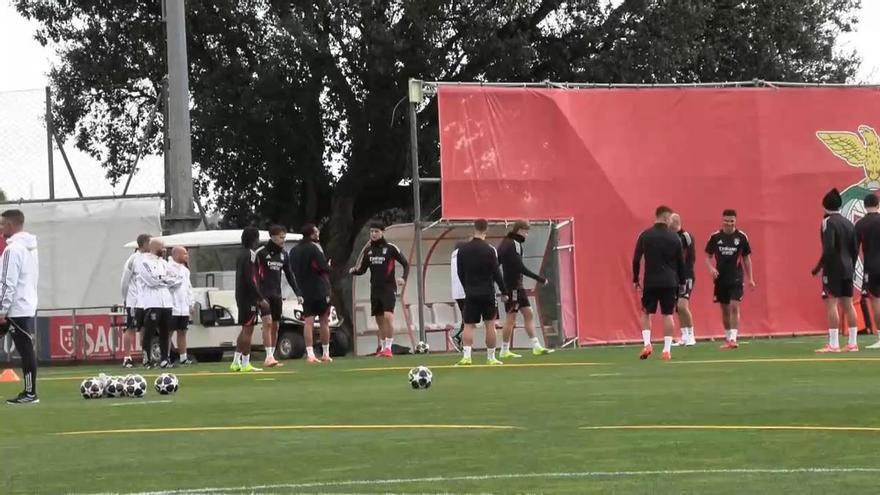 El Benfica se prepara para enfrentar al Real Madrid en Lisboa