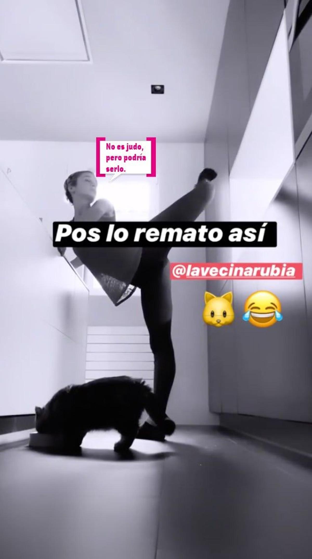 María Pedraza pasa del ballet al judo