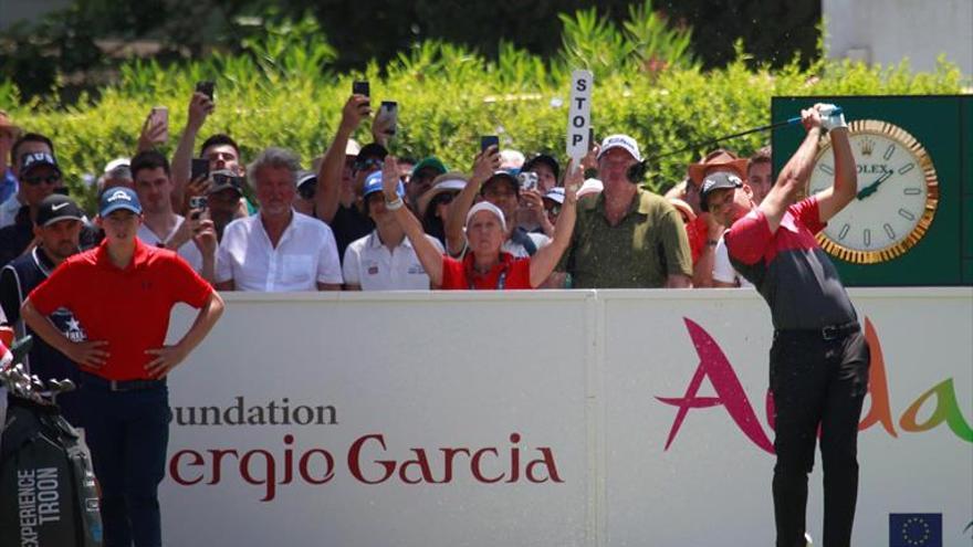 Sergio García se mantiene segundo en Valderrama