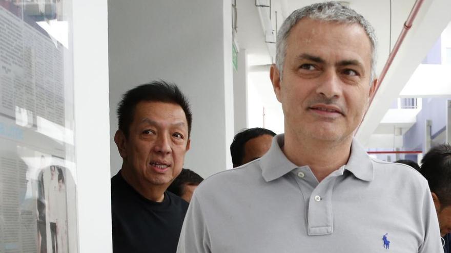 Lim y Mourinho, en Singapur.