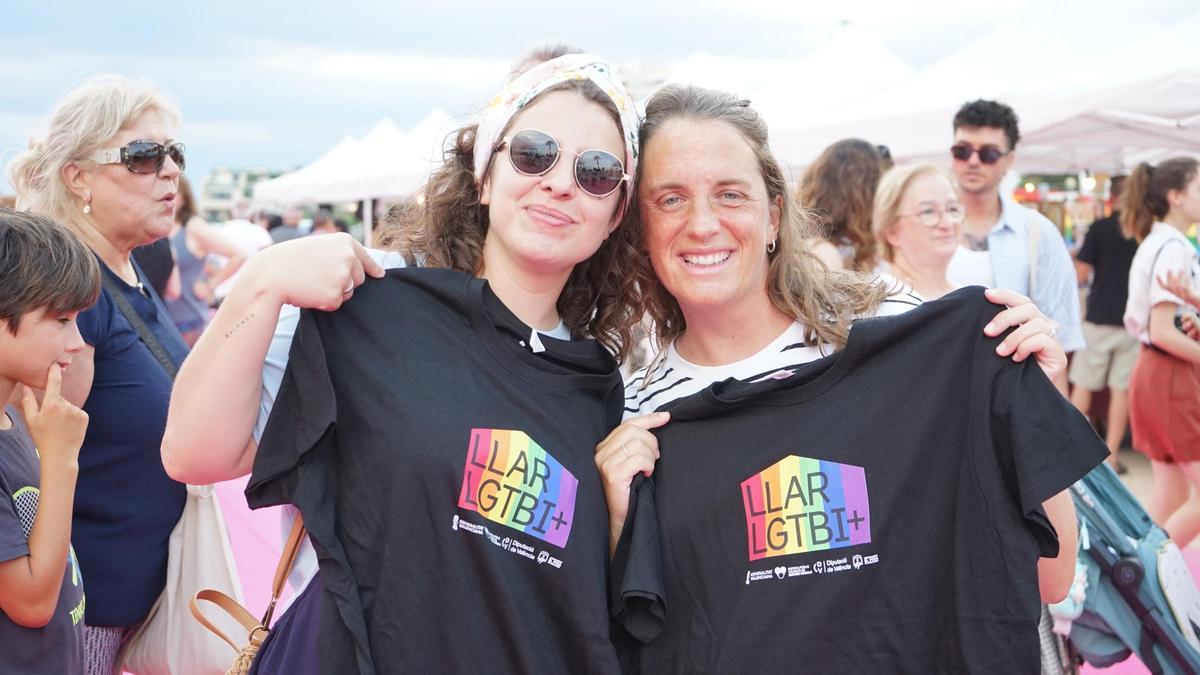 Camisetas conmemorativas del Día del Orgullo.