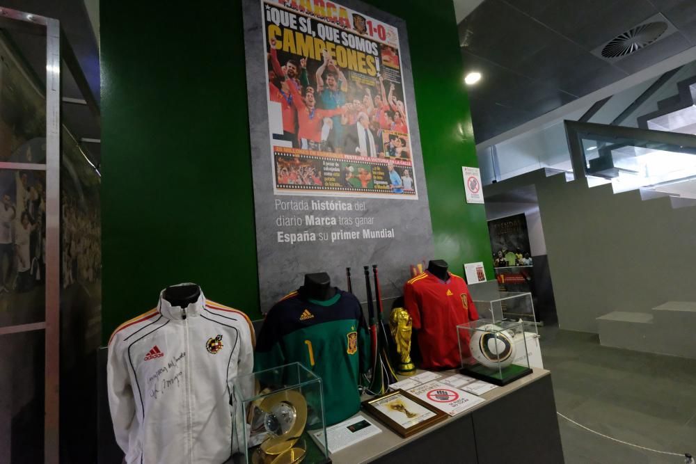 Inauguración del museo del deporte en Mieres