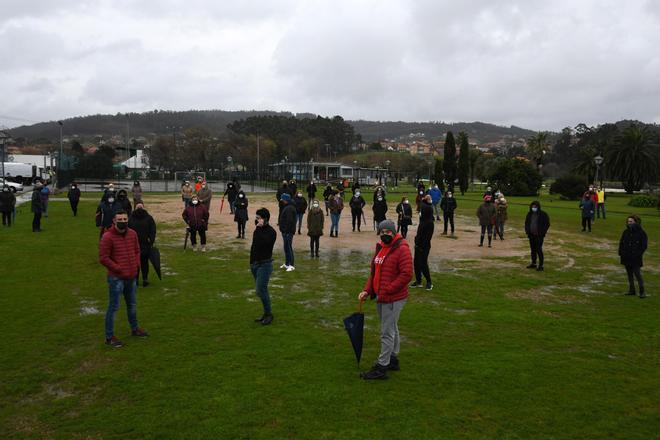 Clamor en Poio por el cierre del marisqueo