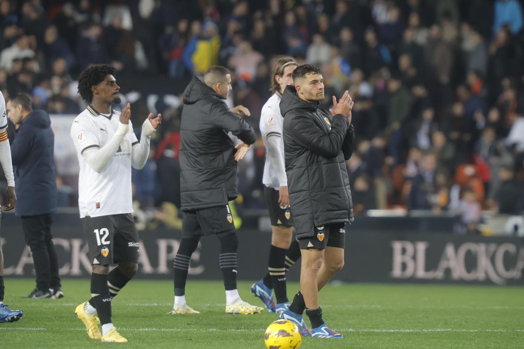 Valencia - Barça en imágenes