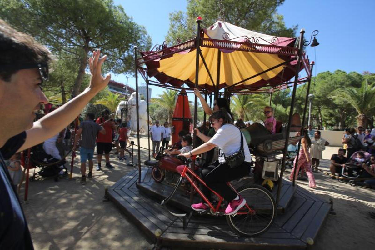 Último dia de Mercè en el Parc Joan Miró