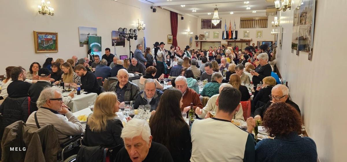 Fiesta de San Pedro de Agolada en el centro dezano de Buenos Aires.