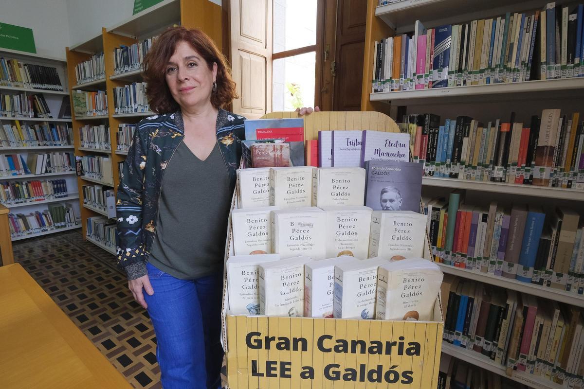 Cathy fleitas, directora de las bibliotecas públicas de Telde.