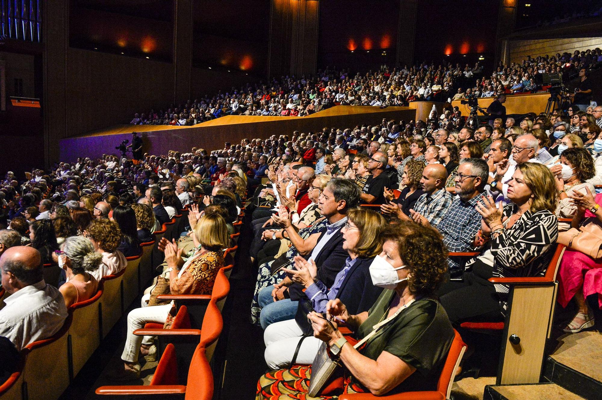 Espectáculo 'Cantos isleños' por el 25º aniversario del Auditorio Alfredo Kraus