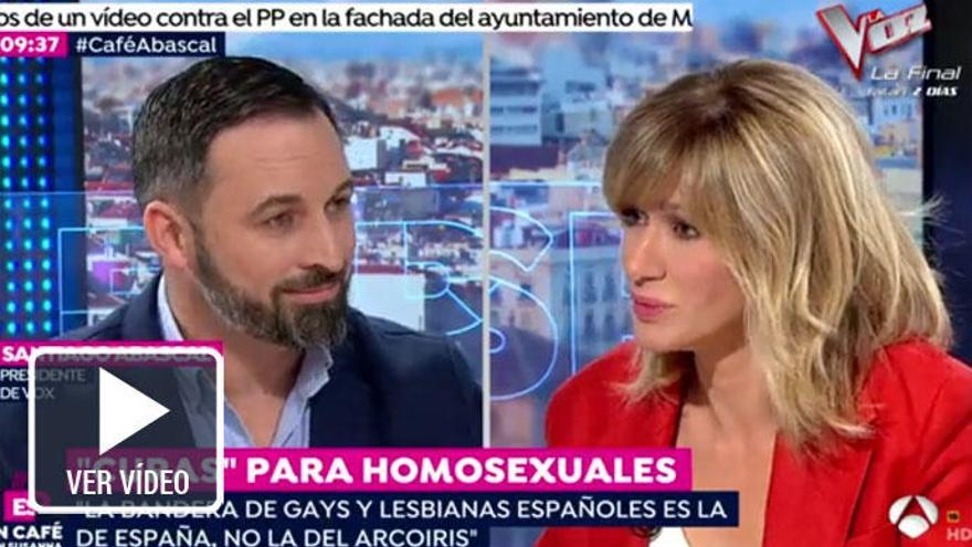 Santiago Abascal, en  &#039;Espejo Público&#039;