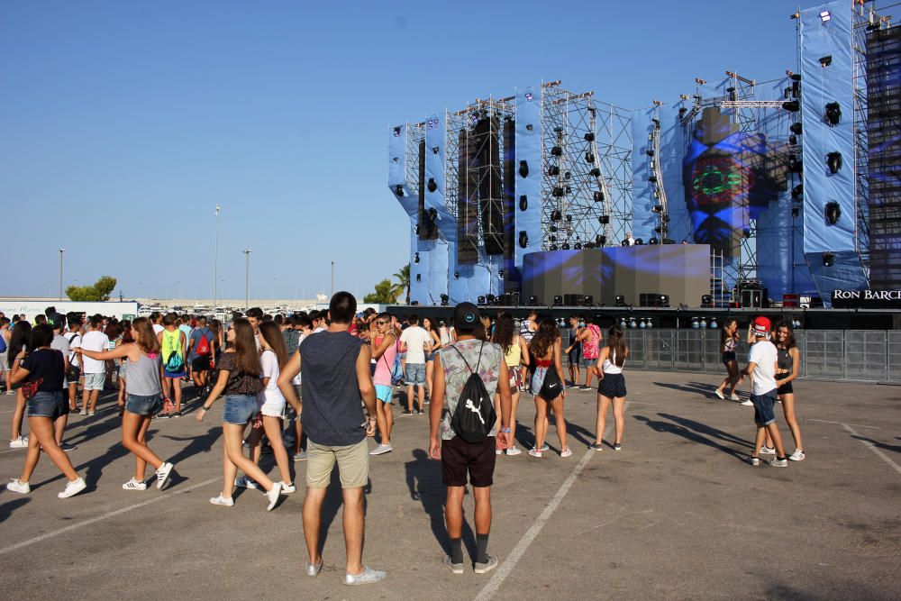 Apertura de puertas del Marenostrum Music Festival 2016