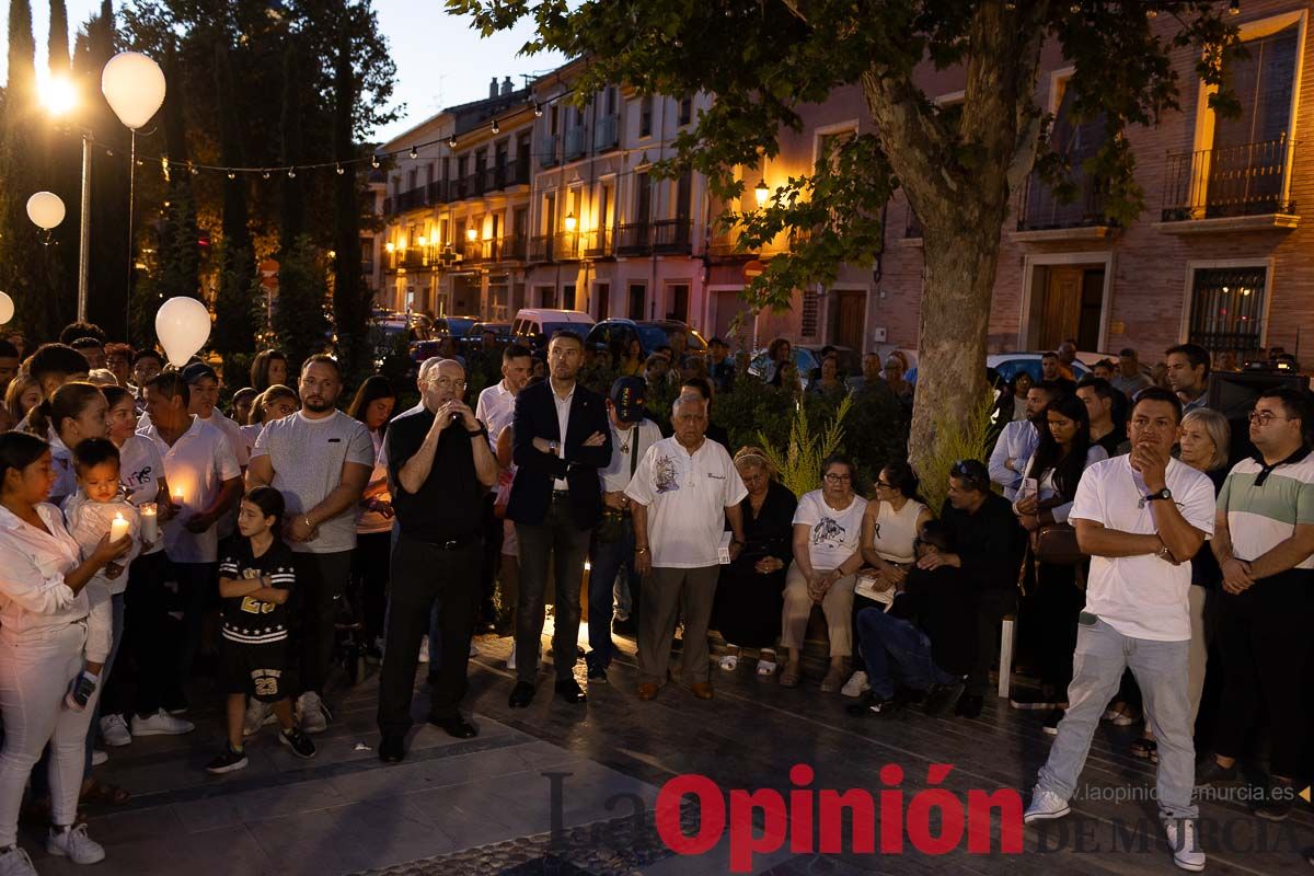 Homenaje a los cuatro fallecidos de Caravaca en el incendio de las discotecas de Murcia