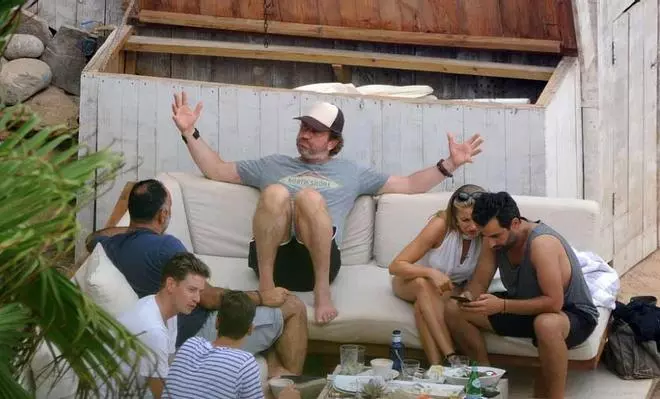 El actor Gerard Butler en Ibiza