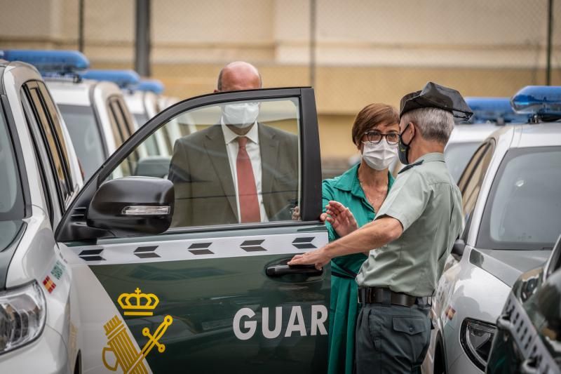 Presentación de nuevos vehículos de la Guardia Civil