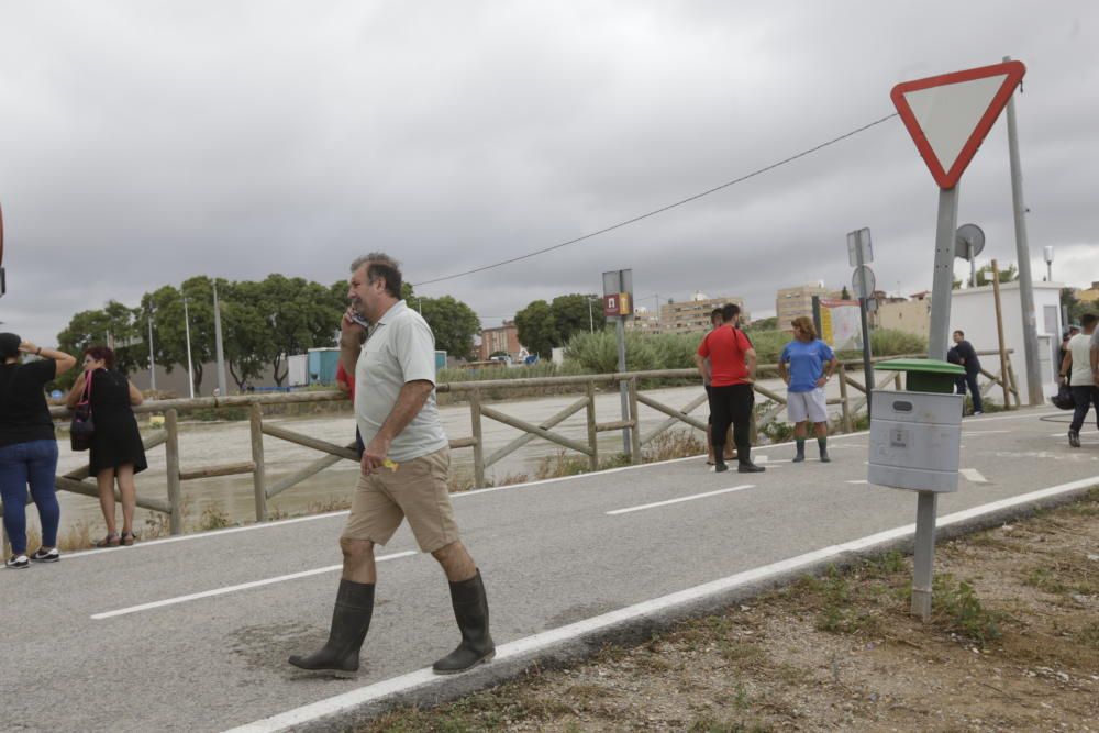 Así ha quedado la feria de La Fica tras la gota fría