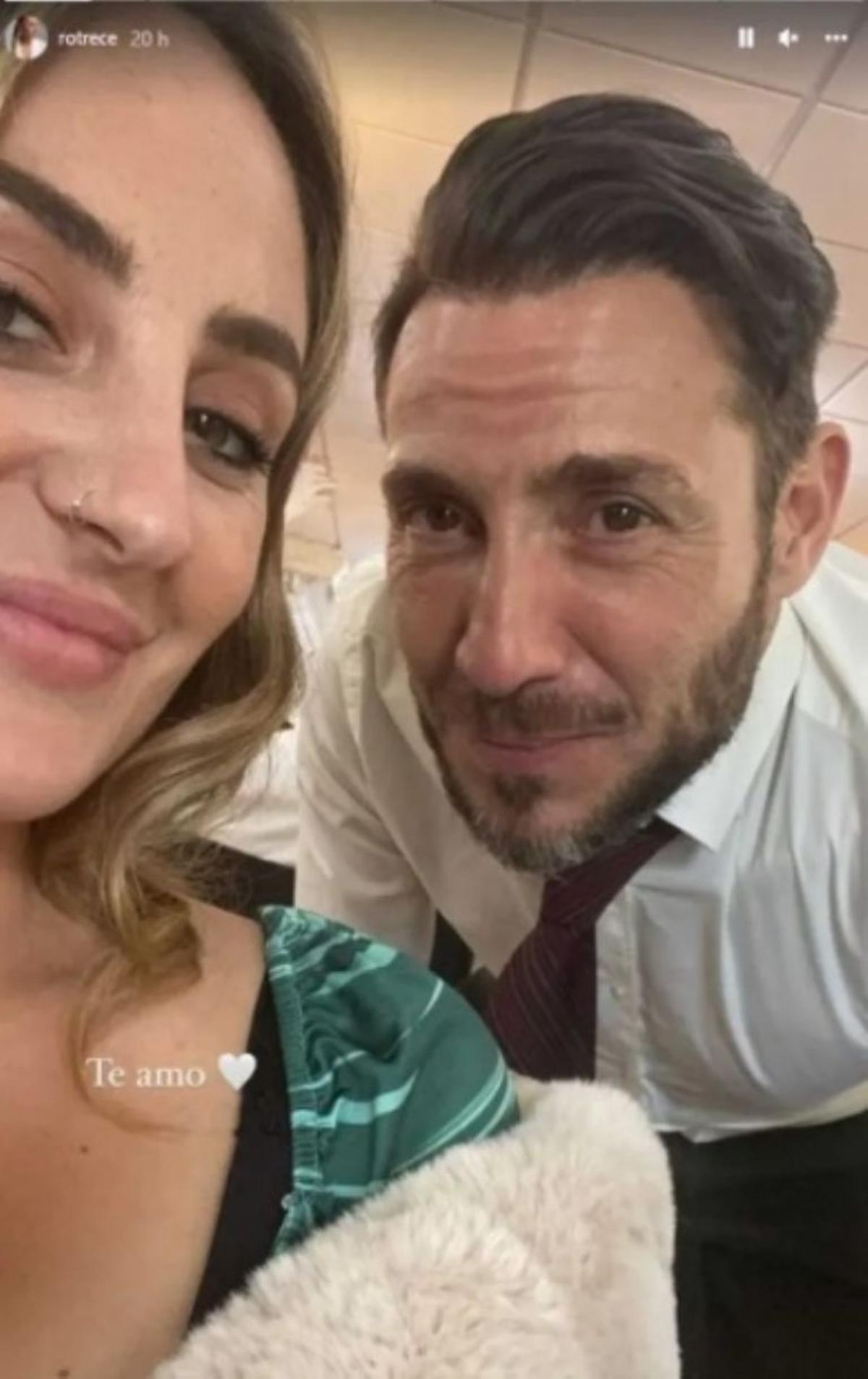 La foto de Rocío Flores junto a su padre, Antonio David.