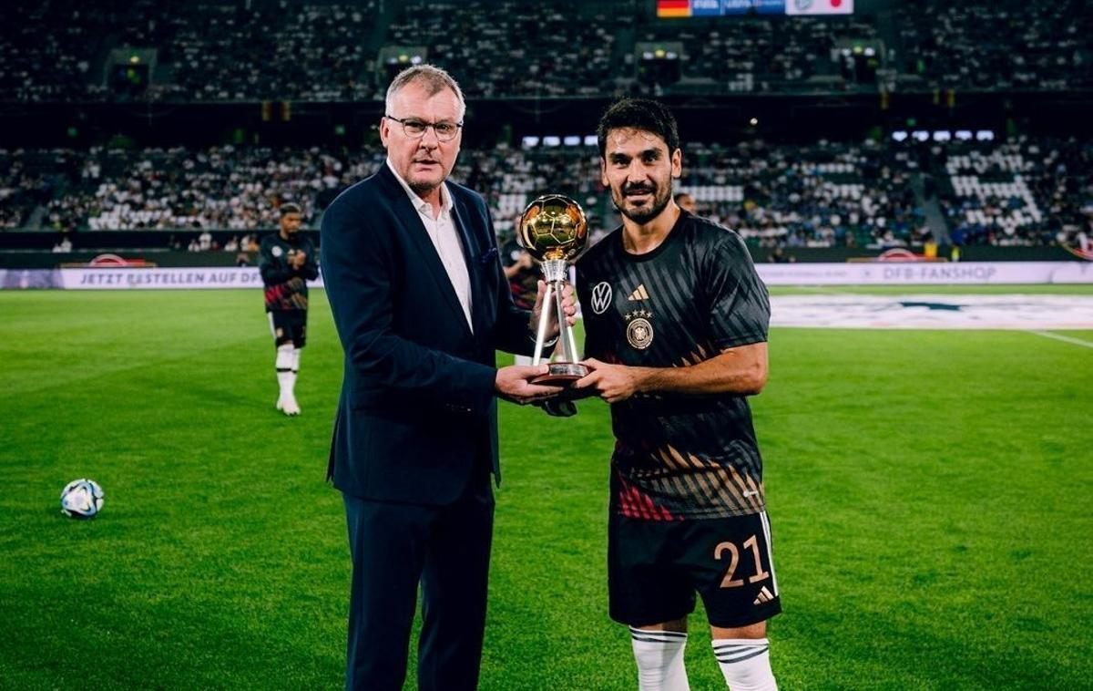 Gündogan ha recibido el premio a mejor jugador alemán del año