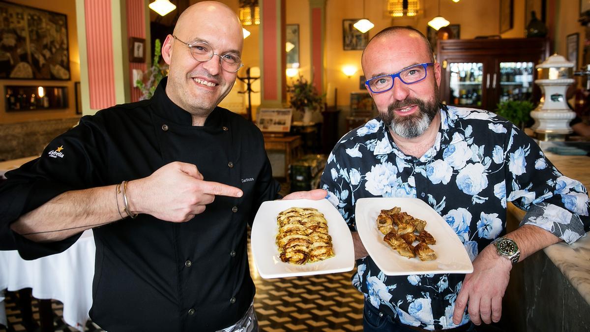 Carlos y Adolfo Herrero, del restaurante Bonanova.