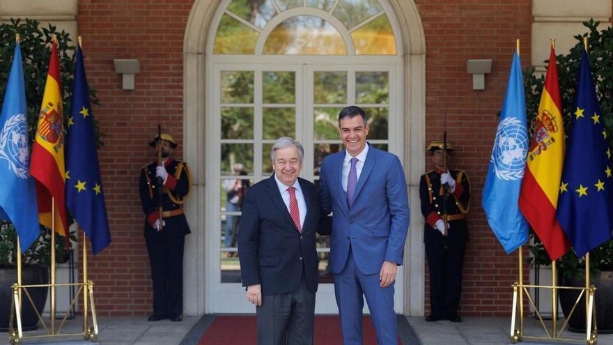 Sánchez, premiado como 'Campeón por el cambio global' por la fundación de Naciones Unidas