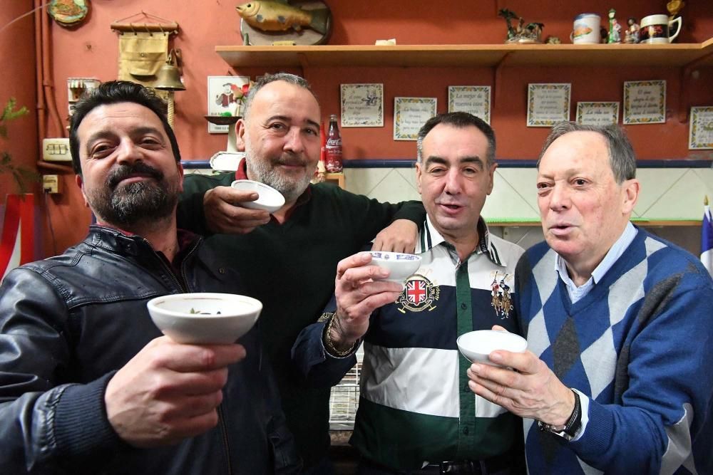 Despedida a la taberna A Cunquiña