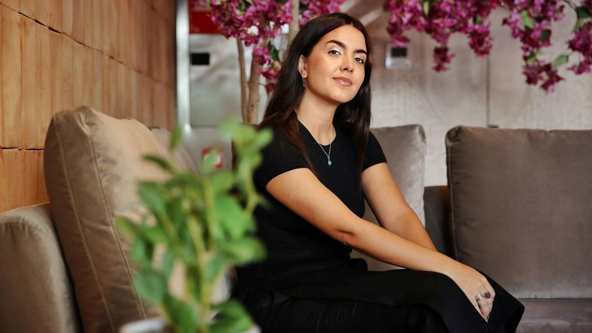 Júlia Colom, fotografiada en Barcelona.
