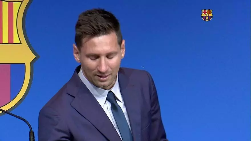 El discurso de despedida de Lionel Messi en el Barcelona, cinco años después