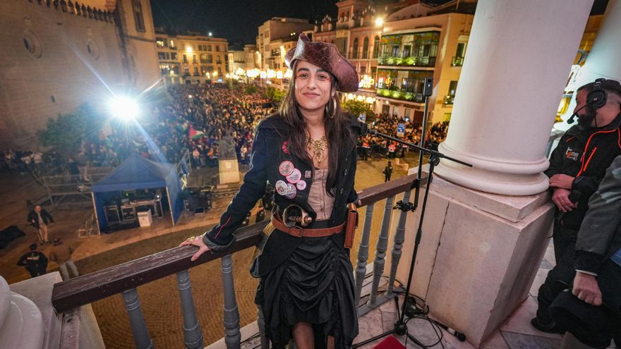 Vídeo | Así fue el pregón de Carolina Yuste en el Carnaval de Badajoz