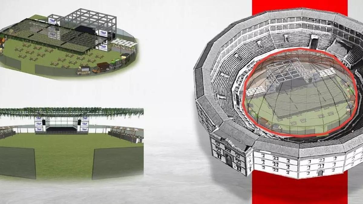 Proyecto del Gijón Arena.