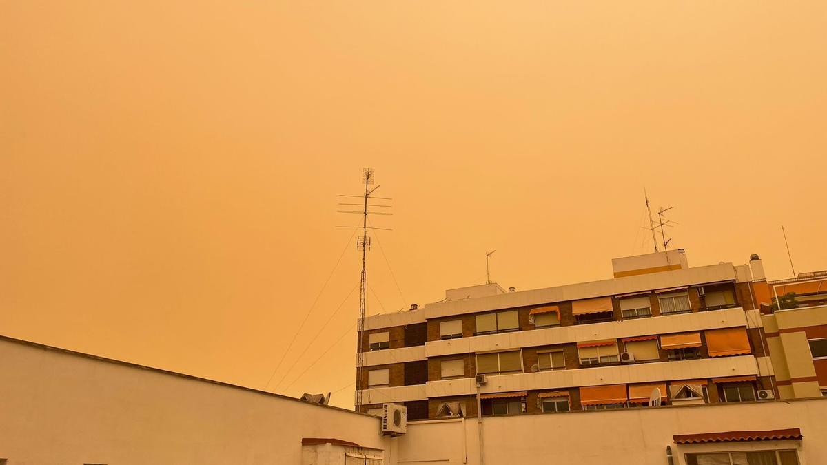 Imagen desde Benalúa, en Alicante