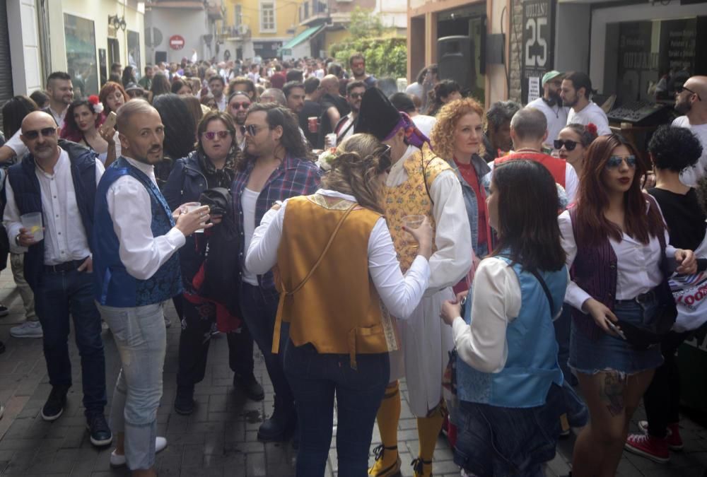 Ambiente en las tascas en el Bando de la Huerta